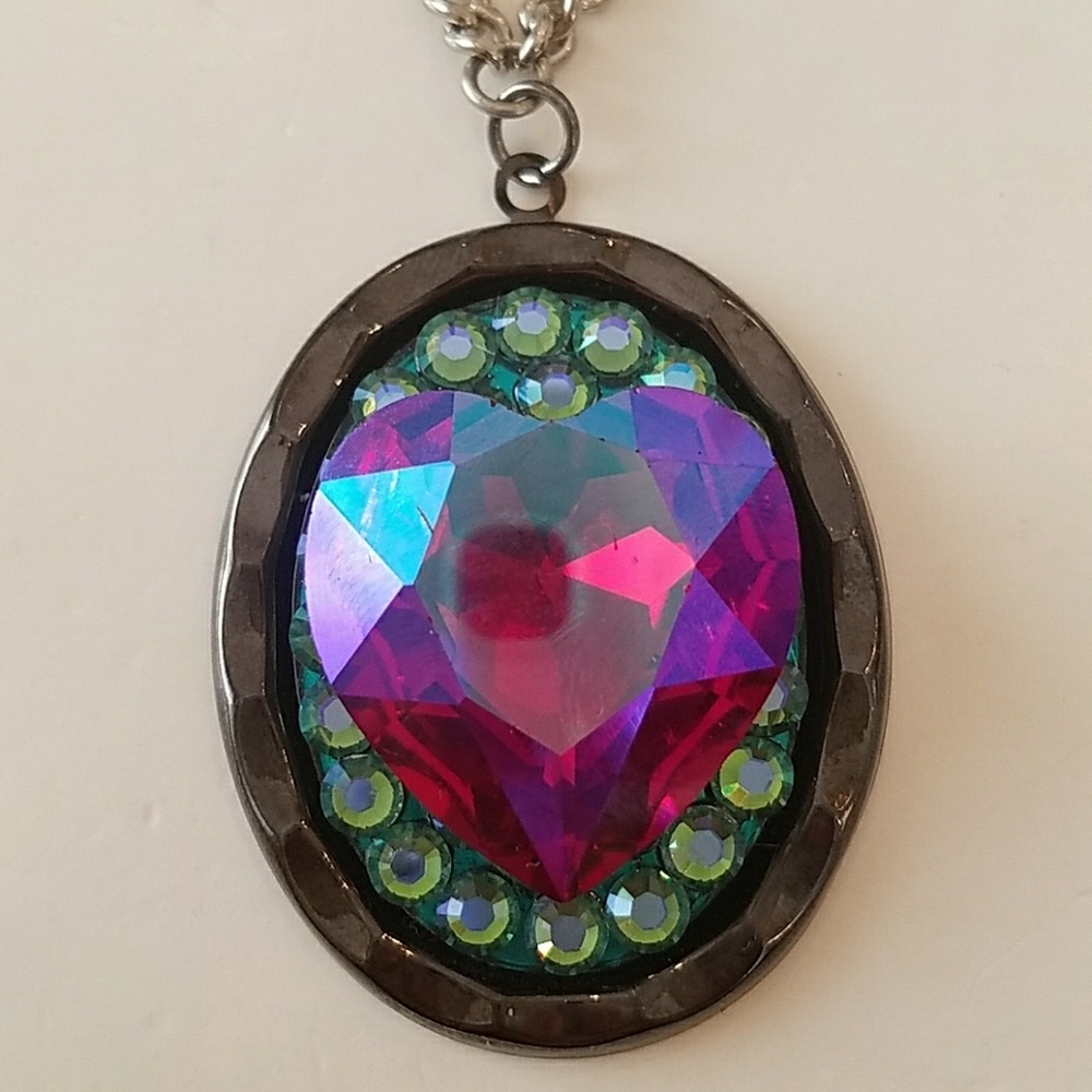 GASOLINE GLAMOUR FANCY STONE NECKLACE